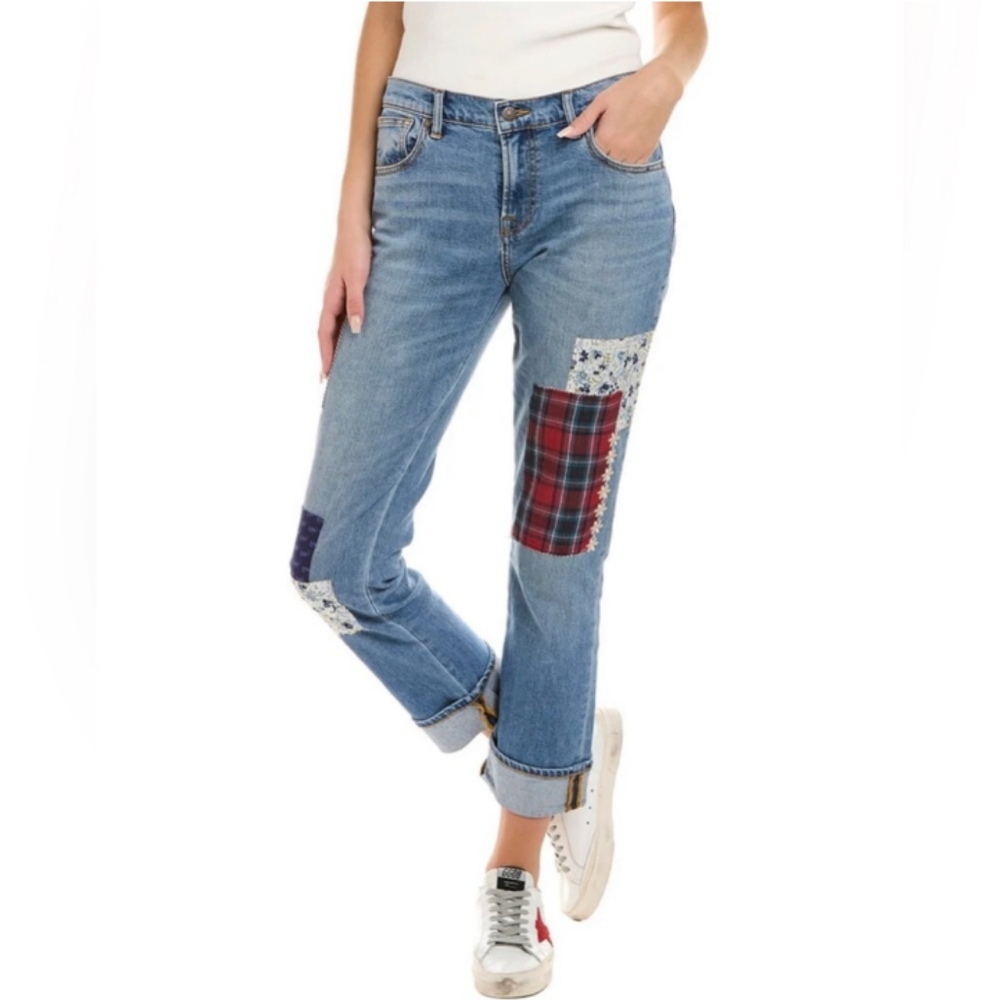 Johnny Was Amelia Patched Jean Size 31